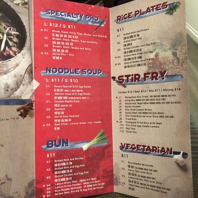Menu photo 5 Pho Ha Shoreline, WA Menu photo 5 Pho Ha Shoreline, WA