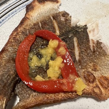 L'Olive - Crispy Branzino - Mediterranean Near Me - Venice, Florida