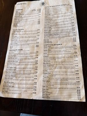 Menu photo 3 Fonda San Jose Chattanooga, TN