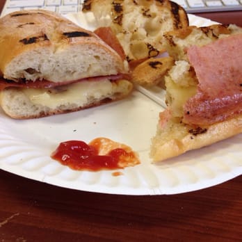 Tavolo Pronto - One slice of pork roll on each half - definitely not worth the 7 dollars it costs - Pizza Near Me - Fair Haven, New Jersey Tavolo Pronto - One slice of pork roll on each half - definitely not worth the 7 dollars it costs - Pizza Near Me - Fair Haven, New Jersey