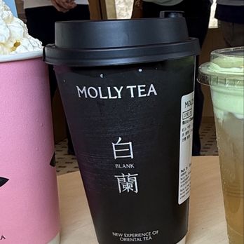 Molly Tea - White Champaca Milk Tea - Bubble Tea Near Me - Rockville, Maryland