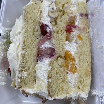 Prince Cafe - Strawberry cake with fresh whipped cream layers - Cafes Near Me - Princeton, Massachusetts