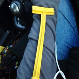 Oops, we left this in your car!  Thanks, Tires Plus.  :(