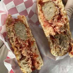 Giancarlo's Panini Press - Meatball Panini