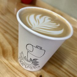 Steep Organic Coffee and Tea - Lavender latte
