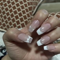 Jackie Nails - French tip not even 48 hours after service