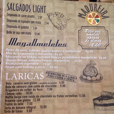 Menu photo 6 Madureira Sucos São Paulo, SP
