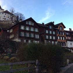 Werdenbergersee - Werdenberg, die kleinste Stadt der Schweiz.