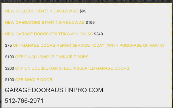 Levi Garage Door Experts