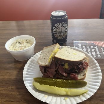 Burt's Deli - Pastrami on rye with yellow mustard - Delis Near Me - Libertyville, Illinois Burt's Deli - Pastrami on rye with yellow mustard - Delis Near Me - Libertyville, Illinois