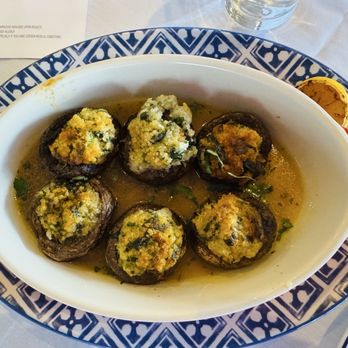 Maggiano's Little Italy - 6 stuffed mushroom caps. Delish - Italian Near Me - Chicago, Illinois Maggiano's Little Italy - 6 stuffed mushroom caps. Delish - Italian Near Me - Chicago, Illinois
