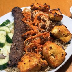Kabul Kabab House - Waziri Kabab Plate
