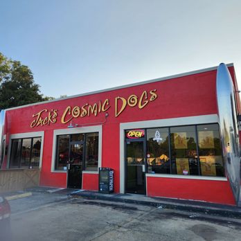 Jack’s Cosmic Dogs - Front entrance of Jack's Cosmic Dogs - Hot Dogs Near Me - Charleston, South Carolina Jack’s Cosmic Dogs - Front entrance of Jack's Cosmic Dogs - Hot Dogs Near Me - Charleston, South Carolina