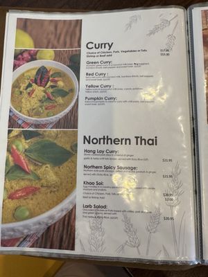 Menu photo 8 Khaosan Thai San Jose, CA
