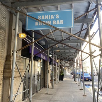 Sania's Brow Bar - A huge sign outside of the building so you can't miss it! - Eyebrow Services Near Me - New York, New York Sania's Brow Bar - A huge sign outside of the building so you can't miss it! - Eyebrow Services Near Me - New York, New York