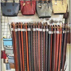 Fisher’s Harness Shop - Featuring our expanded belt selection and the elegant simplicity of Stoney Hill handbags--handcrafted quality you can feel in every stitch.