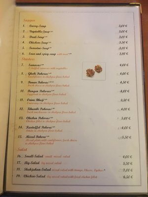 Menu photo 4 Shah Jahan Berlin, BE Menu photo 4 Shah Jahan Berlin, BE