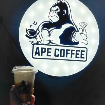 Ape Coffee - Snow Monkey w/ Oat Milk - Coffee & Tea Near Me - Orange, California Ape Coffee - Snow Monkey w/ Oat Milk - Coffee & Tea Near Me - Orange, California
