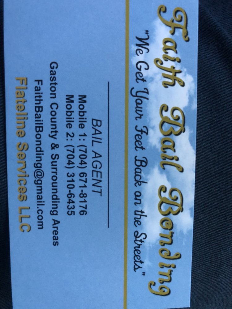 FAITH BAIL BONDING 307 W Graham, Shelby, North Carolina Bail Bondsmen Phone Number Yelp