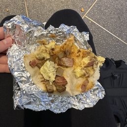Pathetic "bacon" taco Pathetic "bacon" taco