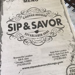 Sip & Savor Coffee House Sip & Savor Coffee House