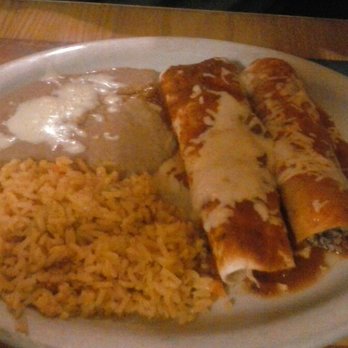 El Rey Mexican Restaurant - two enchillas and rice - Mexican Near Me - Powell, Tennessee El Rey Mexican Restaurant - two enchillas and rice - Mexican Near Me - Powell, Tennessee