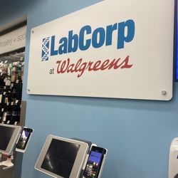 Walgreens - Labcorp inside walgreens towards the back on the left