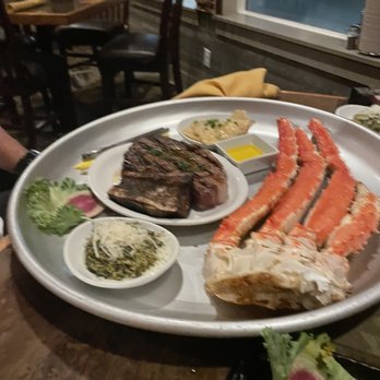 Jourdan River Steamer - King Crab legs cluster and 75+ day dry aged ribeye - Seafood Near Me - Kiln, Mississippi