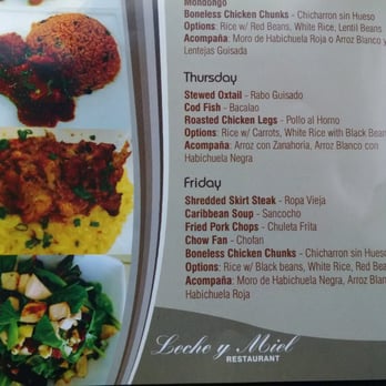 Leche Y Miel Restaurant - Daily specials - Comfort Food Near Me - Bronx, New York Leche Y Miel Restaurant - Daily specials - Comfort Food Near Me - Bronx, New York
