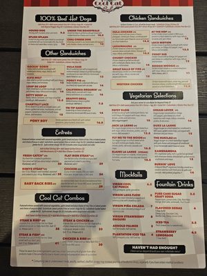 Menu photo 6 Cool Cat Cafe Pismo Beach, CA
