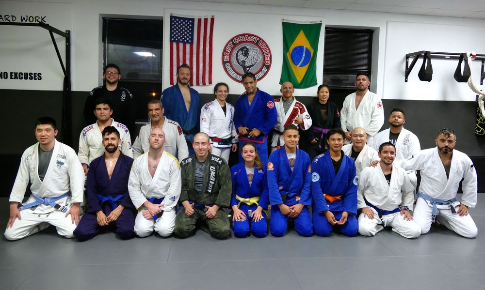 East Coast United Queens Academy of Brazilian Jiu Jitsu Logo