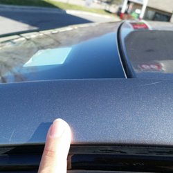 RB's One Stop - Carwash scratches
