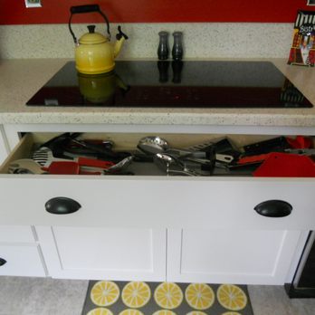 GS Fine Finishers - Andy gave me a drawer I never had before, right under the stove top.  Fabulous. - Cabinetry Near Me - Pleasanton, California