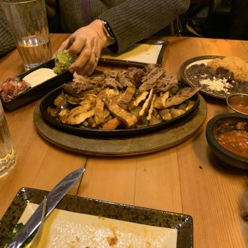 Don Jose Mexican Restaurant - Fajitas (pork and chicken) with trimmings. - Mexican Near Me - Yonkers, New York