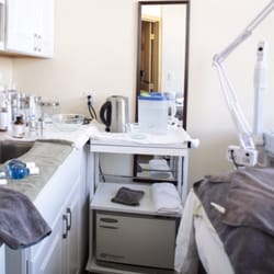 A Beautiful You - Facial room after facial treatment.