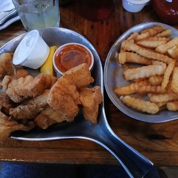 Hattricks - Lemon pepper shrimp & crinkle cut fries! - American Near Me - Tampa, Florida