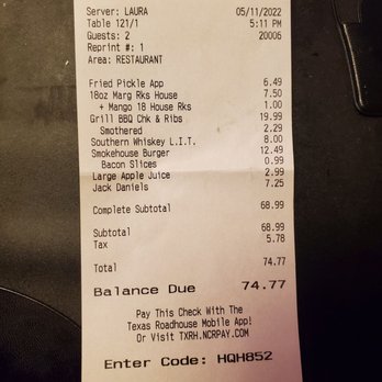 Texas Roadhouse - Bill - American Near Me - Henderson, Nevada Texas Roadhouse - Bill - American Near Me - Henderson, Nevada