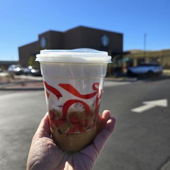 Starbucks - "Vietnamese style" 2 espresso, 2 pumps white chocolate mocha syrup, vanilla sweet cream cold foam - Coffee & Tea Near Me - Tempe, Arizona Starbucks - "Vietnamese style" 2 espresso, 2 pumps white chocolate mocha syrup, vanilla sweet cream cold foam - Coffee & Tea Near Me - Tempe, Arizona