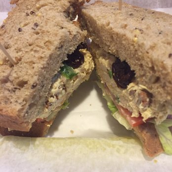 Half Day Cafe - Cherry chicken salad sandwich. - Bakeries Near Me - Rochester Hills, Michigan