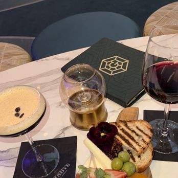 Gatsby's Cocktail Lounge - Cheese board, and a very good espresso martini of course! - Wine Bars Near Me - Las Vegas, Nevada Gatsby's Cocktail Lounge - Cheese board, and a very good espresso martini of course! - Wine Bars Near Me - Las Vegas, Nevada