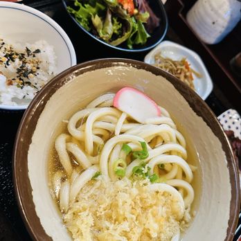 Udon Yonpachi - Tanuki udon lunch set - Japanese Near Me - Honolulu, Hawaii