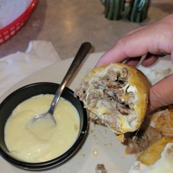 El Tenampa Mexican Restaurant - Cut in half