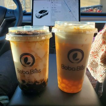 Boba Bliss - Hojicha - Bubble Tea Near Me - Mountain View, California Boba Bliss - Hojicha - Bubble Tea Near Me - Mountain View, California