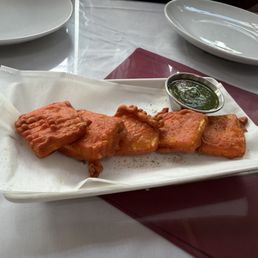 Paneer pakora Paneer pakora