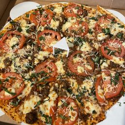 Meatball Pizza