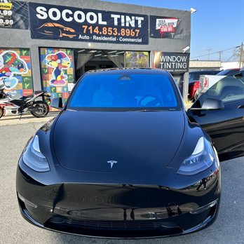 SoCool Tint - Blue tint windshield - Car Window Tinting Near Me - Stanton, California