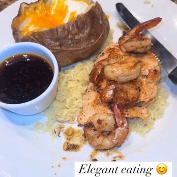 Cheddar's Scratch Kitchen - Grilled bourbon Salmon with grilled shrimp - American Near Me - Columbus, Georgia