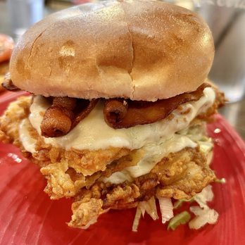Breakfastime - Chicken Bacon Provolone sandwich. - Breakfast & Brunch Near Me - Concord, North Carolina