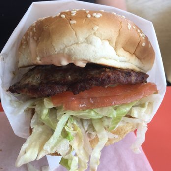 Pk Burgers - Sad burger, small patty, big bun. - Burgers Near Me - Brea, California