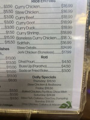 Menu photo 3 Limin's Cafe Caribe East Orange, NJ